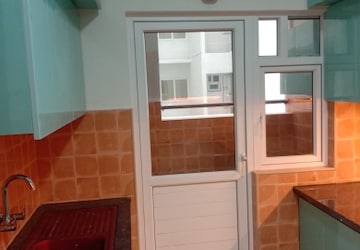 Kitchen in 3 BHK Apartment at Prestige Primrose Hills, Banashankari 6th Stage – for Rent