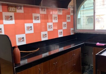 Kitchen in 1 BHK Apartment at Greenfield Rocks CHS, Jogeshwari East – for Rent