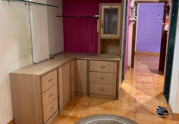 Bathroom in 1 BHK Apartment at Greenfield Rocks CHS, Jogeshwari East – for Rent