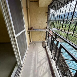 Balcony in 1 BHK Apartment at Rosa Elite, Bhayandarpada – for Rent