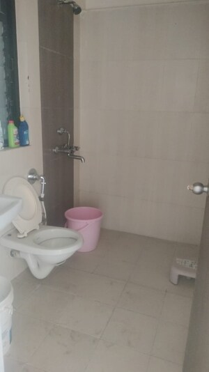 Bathroom in 3 BHK Apartment at Rutuparna Apartments, Baner – for Rent