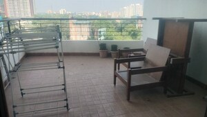 Balcony in 3 BHK Apartment at Rutuparna Apartments, Baner – for Rent