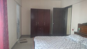 Bedroom in 3 BHK Apartment at Rutuparna Apartments, Baner – for Rent