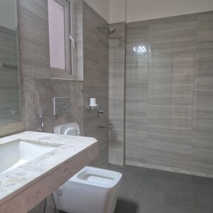 Bathroom in 3 BHK Builder Floor at Adani Samsara, Sector 60 – for Rent