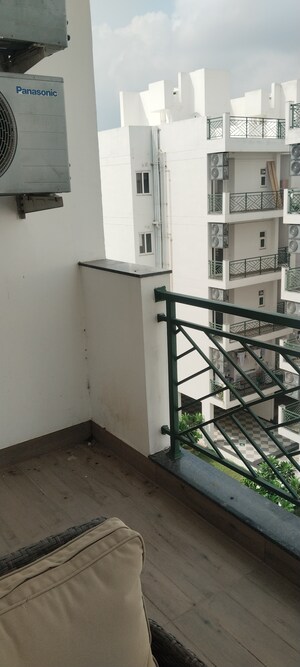 Balcony in 2.5 BHK Builder Floor at Central Park Cerise Suites, Sohna Sector 33 – for Rent