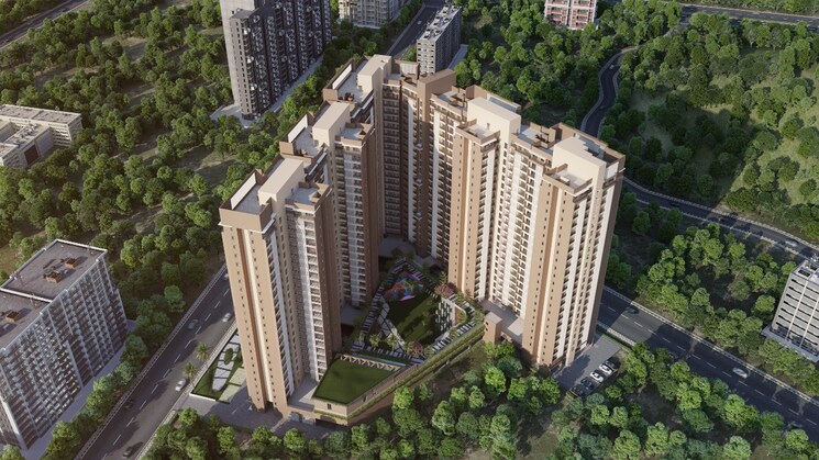 Exterior View, jsb-nakshatra-veda 1 Bedroom 447 Sq.Ft. Apartment In Vasai East Palghar 9348354