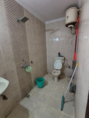 Bathroom in 1 BHK Builder Floor at Saket – for Rent