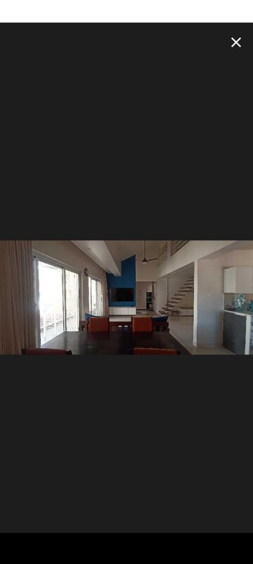 Living Room in 3 BHK Penthouse at Atul Westernhills, Baner – for Rent