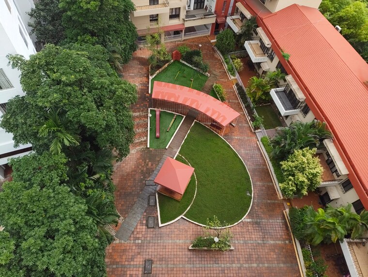 Garden, atul-westernhills 3 Bedroom 2000 Sq.Ft. Penthouse In Baner Pune 9348384