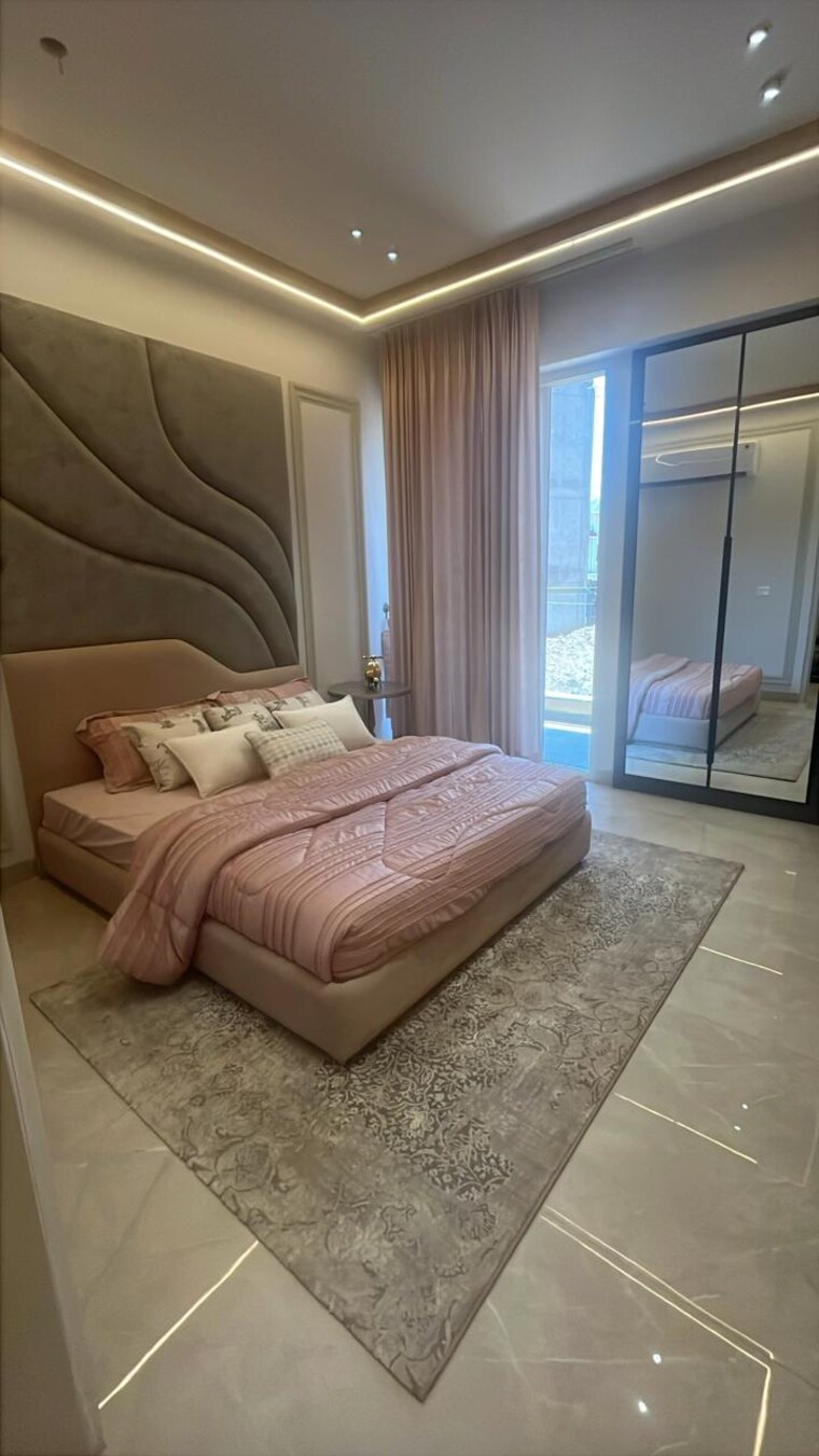 Bedroom, urban-the-zirk 3.5 Bedroom 2290 Sq.Ft. Apartment In Nabha Zirakpur 9348385