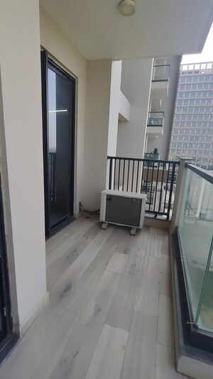 Balcony in 3 BHK Apartment at Adani Oyster Grande Phase 2, Sector 102 – for Rent