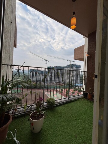 Balcony in 2 BHK Apartment at Godrej Boulevard, Manjari – for Rent