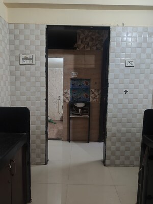 Kitchen in 1 BHK Apartment at SM Emerald Tower, Nalasopara East – for Rent