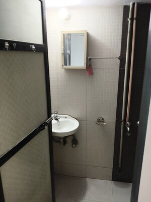 Bathroom in 1 RK Apartment at Vile Parle East – for Rent
