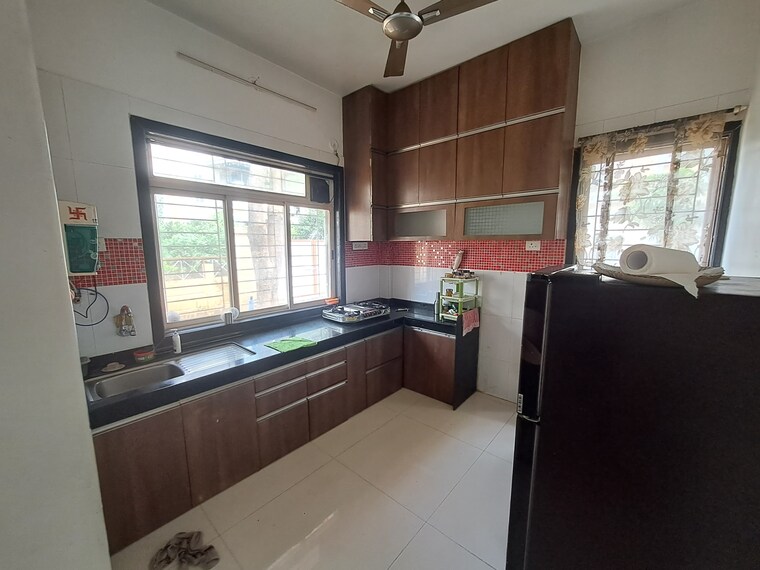 Kitchen, vihang-valley-indus 2 Bedroom 555 Sq.Ft. Apartment In Kasarvadavali Thane 9348435