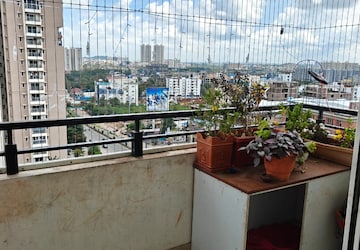 Balcony in 3 BHK Apartment at Rajapushpa The Retreat, Kokapet – for Sale