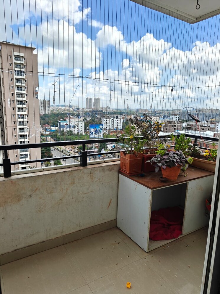 Balcony, rajapushpa-the-retreat 3 Bedroom 1460 Sq.Ft. Apartment In Kokapet Hyderabad 9348443
