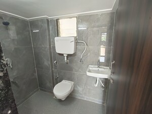 Bathroom in 1 BHK Apartment at RNA Platinum City, Vasai East – for Sale