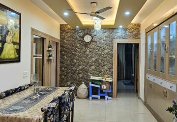Living Room in 2.5 BHK Apartment at JKG Palm Resort, Raj Nagar Extension – for Rent