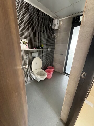 Bathroom in 1 BHK Apartment at Lodha Palava Aquaville Series Milano D G, Dombivli East – for Rent
