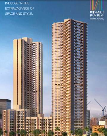 3 BHK Apartment – Exterior View View at CCI Rivali Park, Borivali East - for Sale