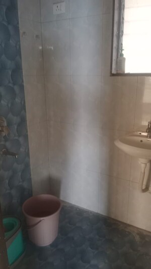 Bathroom in 1 BHK Apartment at Jondhale Park CHS, Kalyan West – for Rent