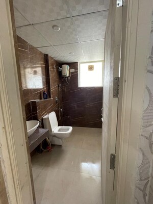 Bathroom in 2 BHK Apartment at La Prisma, Dhakoli – for Rent