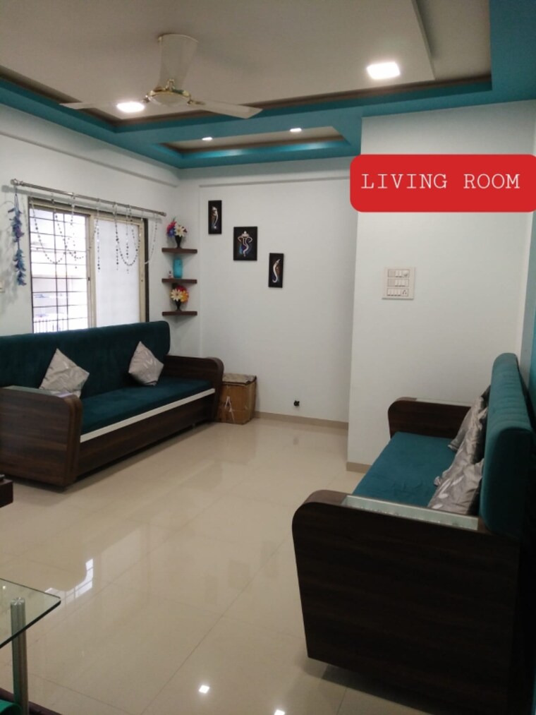 Living Room, vinayaka-bliss 2 Bedroom 850 Sq.Ft. Apartment In Ravet Pune 9348522