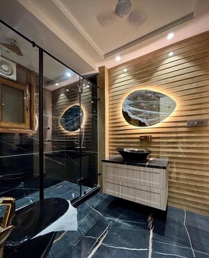 Attached Bathroom in 4 BHK Builder Floor at BP Homes, Sector 85 – for Sale