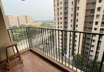 Balcony in 2.5 BHK Apartment at Lodha Palava Downtown Dombivli East, Dombivli East – for Rent