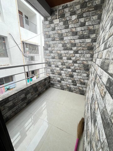 Balcony in 2 BHK Apartment at Alankapuri CHS, Kothrud – for Rent
