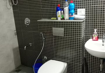 Bathroom in 2 BHK Apartment at Lodha Palava Marvella A H, Dombivli East – for Rent