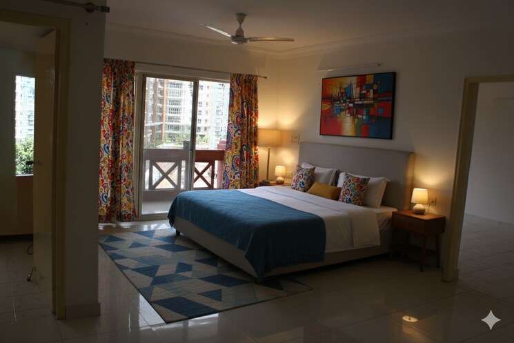 Bedroom, kolte-patil-floriana-estates 3 Bedroom 1806 Sq.Ft. Apartment In Koramangala Bangalore 9348712