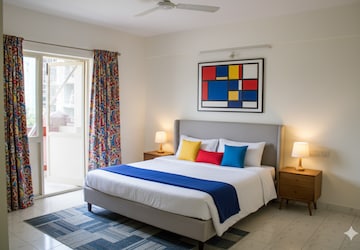 Bedroom in 3 BHK Apartment at Kolte Patil Floriana Estates, Koramangala – for Rent
