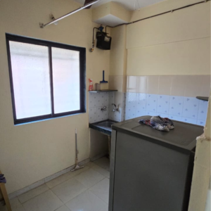 Kitchen in 1 RK Apartment at Bhandup West – for Rent