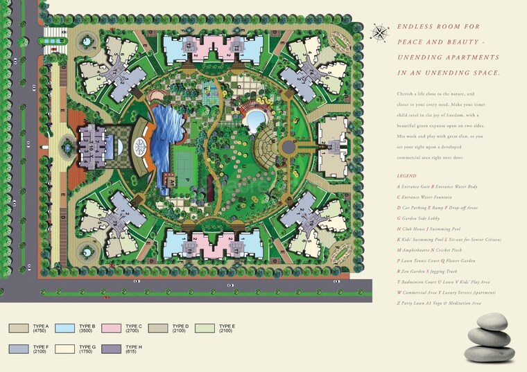 Master Plan, sunworld-arista 4 Bedroom 2740 Sq.Ft. Apartment In Sector 168 Noida 9348746