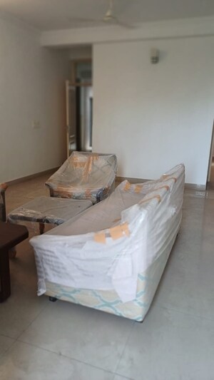 Living Room in 3 BHK Apartment at Orbit Apartments, Vip Road – for Rent