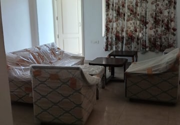 Living Room in 3 BHK Apartment at Orbit Apartments, Vip Road – for Rent