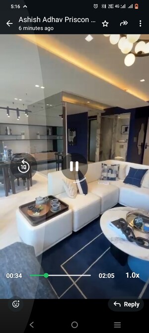 Team Area in 3 BHK Builder Floor at Prescon Midtown Bay, Mahim West – for Sale