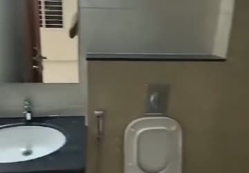 Bathroom in 3 BHK Apartment at Aparna Cyberscape, Nallagandla – for Rent