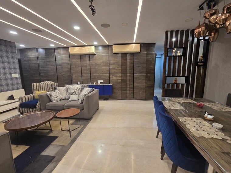 Living Room, oberoi-realty-esquire 4 Bedroom 2053 Sq.Ft. Apartment In Goregaon East Mumbai 9348800