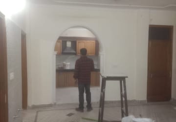 Building Lobby in 3 BHK Apartment at Vasant Kunj – for Rent
