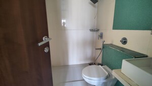 Bathroom in 3 BHK Apartment at Dosti Group Imperia, Manpada – for Rent