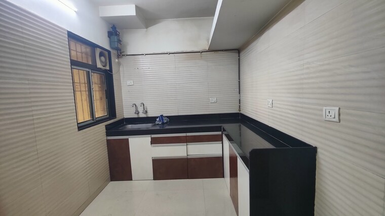 Kitchen, cosmos-jewels 2 Bedroom 700 Sq.Ft. Apartment In Ghodbunder Road Thane 9348804