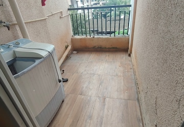 Balcony in 2 BHK Apartment at Patel Ram Ambar, Ambernath East – for Rent