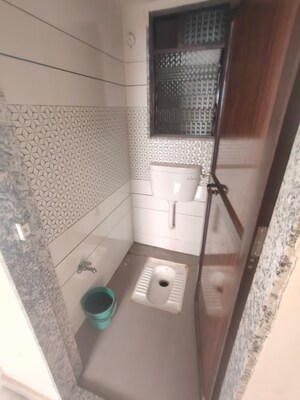 Bathroom in 2 BHK Apartment at Patel Ram Ambar, Ambernath East – for Rent