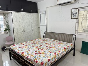 Bedroom in 3 BHK Apartment at AK Heights Two, Kondapur – for Rent