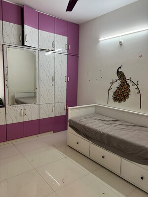 Balcony in 3 BHK Apartment at AK Heights Two, Kondapur – for Rent