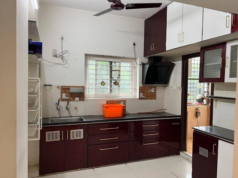 Kitchen, ak-heights-two 3 Bedroom 1760 Sq.Ft. Apartment In Kondapur Hyderabad 9348860