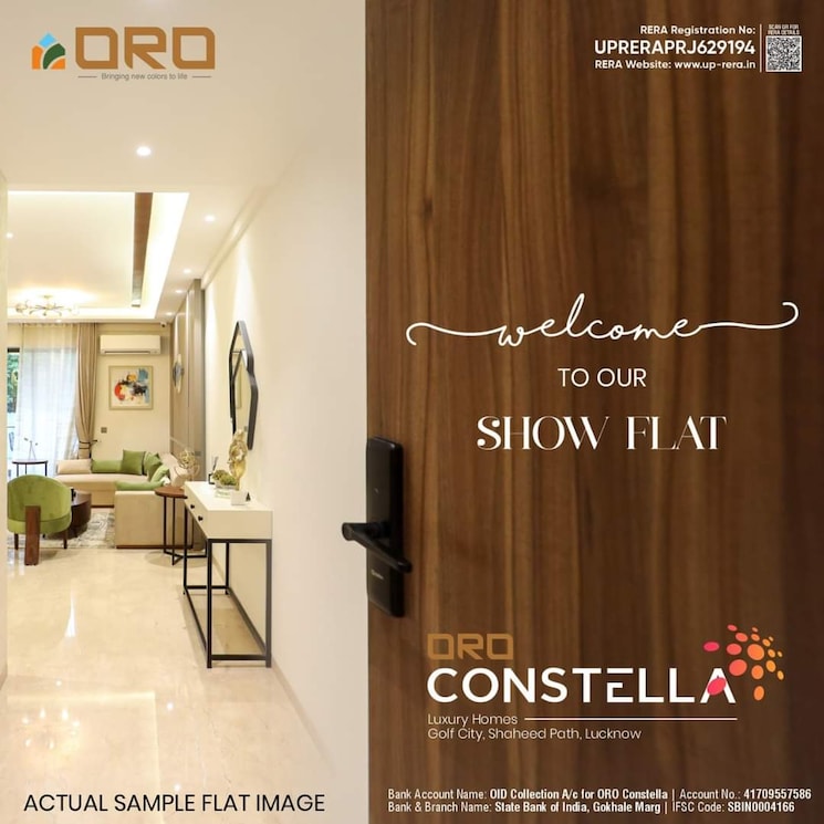 undefined, oro-constella 4 Bedroom 2665 Sq.Ft. Apartment In Sushant Golf City Lucknow 9348882